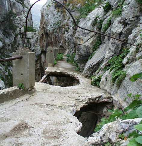 Deterioro y cierre del Caminito del Rey