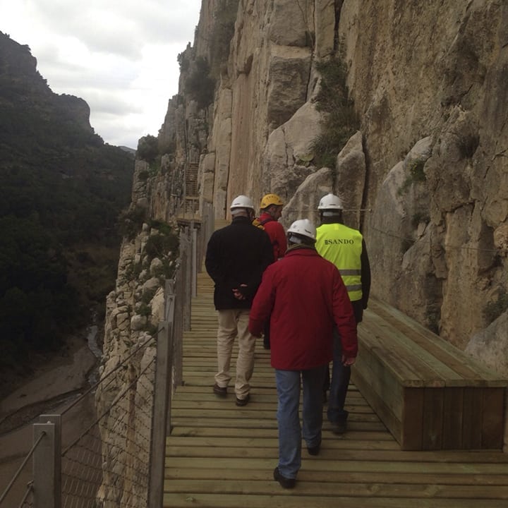 Paseando por el Caminito del Rey