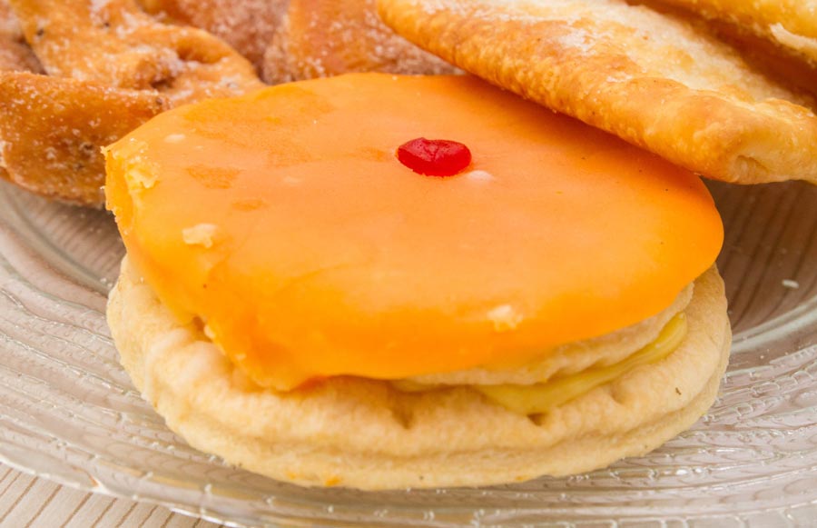 Tortas locas, postre dulce de Málaga