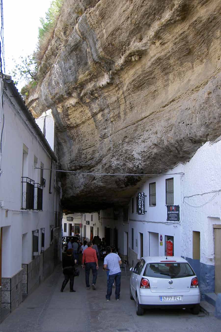 Calle Cuevas de la Sombra, Setenil de las Bodegas