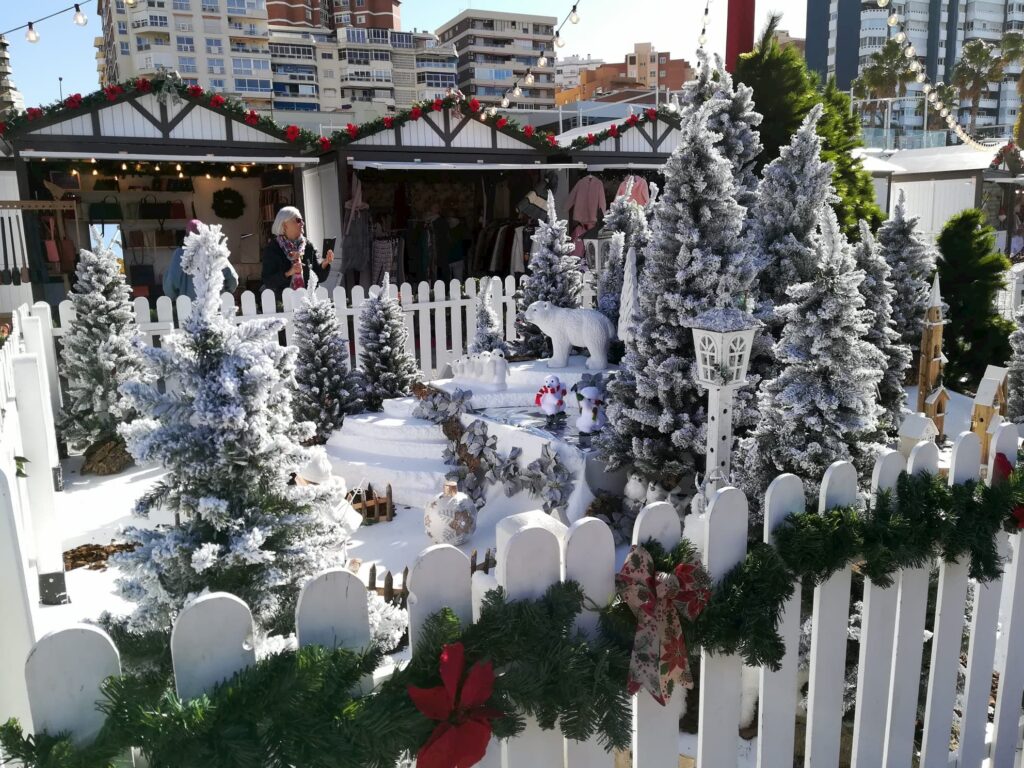 Mercado de Navidad en Málaga